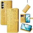 thumbnail image 1 of Funda Cartera FOXDOCK para Samsung Galaxy A17 , Flip PU con Relieve de Gatos y Perros, Tarjetero y Soporte, 1 of 6