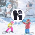thumbnail image 7 of RATTOYY Popular Gloves New 2024 Winter Kids Snow Skating Snowboarding Windproof Warm For 11 To 16 Years Old Young Boys Girls Outdoor Gloves Soft Mittens, 7 of 7