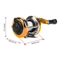 thumbnail image 4 of Fishing Reel, Portable Casting Reel, High Strength Outdoor Fishing For Ice Fishing, 4 of 8