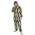 thumbnail image 5 of Vzayyk 4T-14Y Size Aviliable Cozy One-Piece Footless Sleeper Pajama Dasiy Vector, 5 of 8