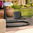 thumbnail image 6 of Suncast 14'' x 12'' Decorative Garden Hose Storage Pot, Gray (2 Pack), 6 of 9