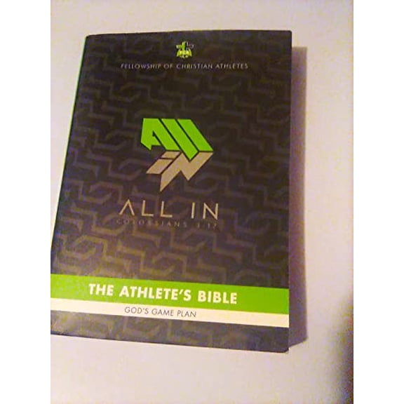 Pre-Owned THE ATHLETE'S BIBLE - GOD'S GAME PLAN (Paperback) 158640959X