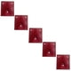 thumbnail image 1 of Ganchos De Pared para Colgar GanLuxRed 5 Pzs Grande 6.5x7cm Red., 1 of 2