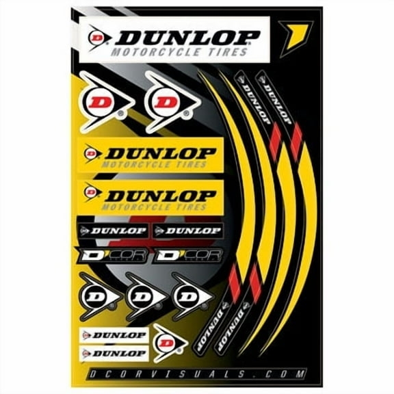 D'Cor Visuals Dunlop Decal Sheet