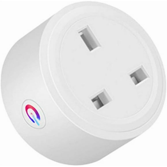 PinesC 1 Piece Tuya Smart Socket Home Powers Monitor Powers Outlet 16A Smart Life Voice Control Alexa Timing DIY UK Plug