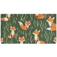 thumbnail image 2 of Cartoon Foxes Grass 3 Ring Binders 1.5 inch Hardcover File Folders with Interior Pockets A4 Size Organizer for School Office Hospital, 2 of 8