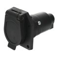 thumbnail image 3 of HLONK 2 Pcs Adaptateur de Prise de Remorque Ronde 12V 7 Broches Connecteur de Câblage, 3 of 8