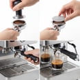 thumbnail image 4 of Filtro de café Shimmeroo, 2 unidades, 58 mm, acero inoxidable, 1 mm de grosor, 4 of 7
