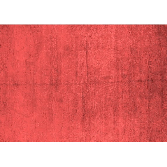 Ahgly Company Indoor Rectangle Oriental Red Industrial Area Rugs, 2' x 5'