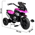 thumbnail image 4 of Triciclo para Niños JOYKOO DISEÑO de moto LUZ y sonido rosa, 4 of 6