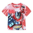 thumbnail image 2 of Transformers Optimus Prime Short Sleeve T-Shirt and Mesh Short Set (Boys), 2 Piece Set, Sizes 4-7, 2 of 8