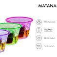 thumbnail image 3 of shiyou-150 Neon Plastic 3.75oz Party Bomb Shot Glasses with 1oz Inner Shot Cups - Sturdy & Reusable, 3 of 4