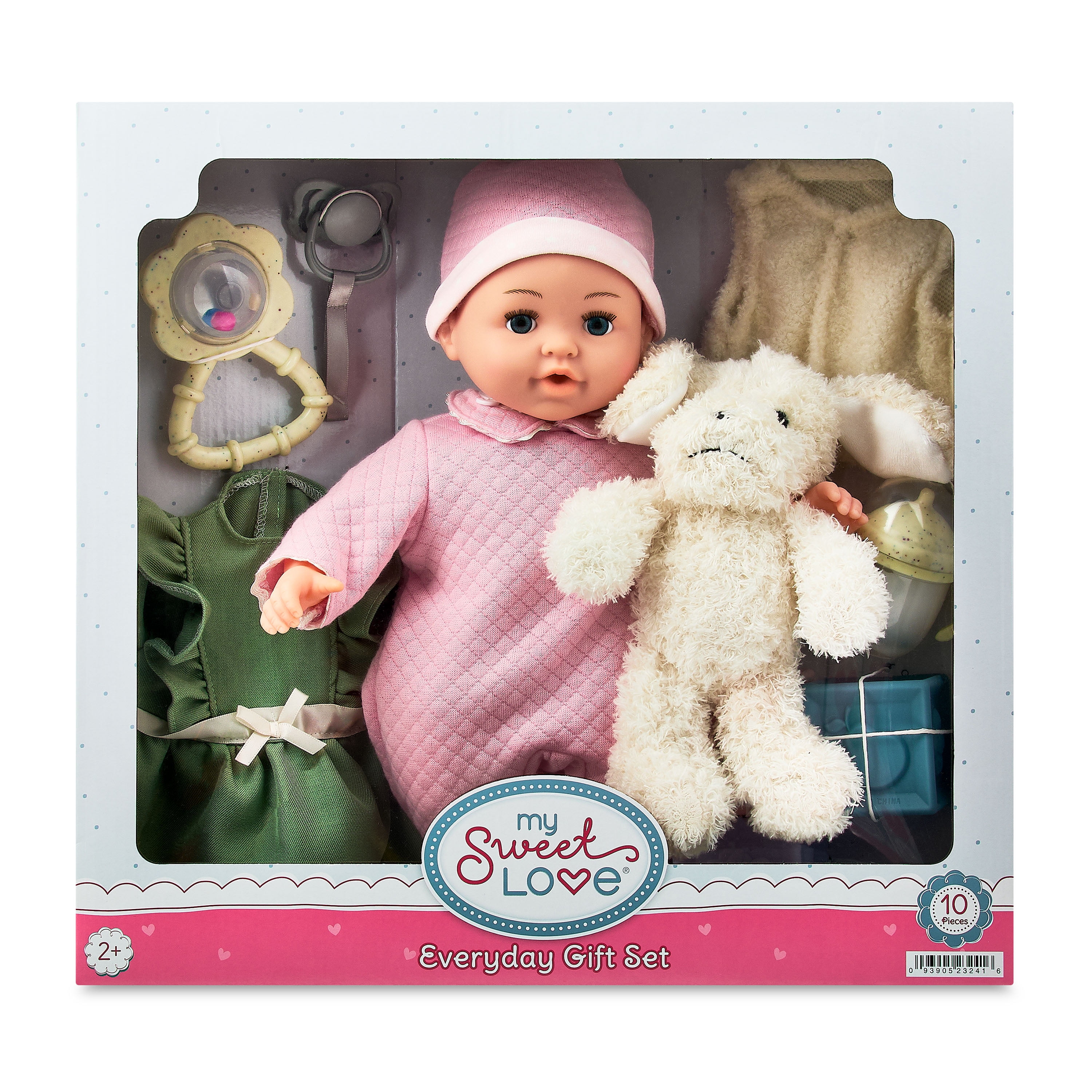My Sweet Love Everyday Gift Set 14-inch Doll with Light Skin Tone