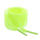 thumbnail image 1 of 2 Pares Cordones Planos De Zapatos Transparentes Hilado De Nieve 2,5 Cm De Ancho Para Zapatillas De Deporte Verde Fluorescente 130 cm Allegra K, 1 of 6