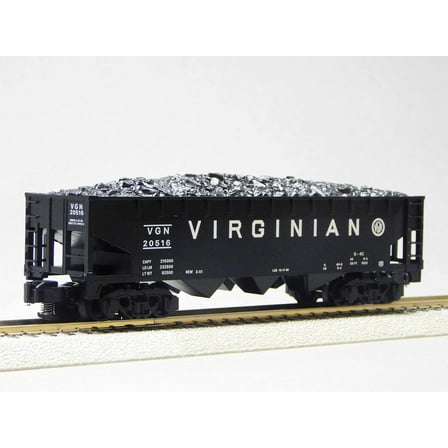 Lionel American Flyer Virginian 3 Bay Coal Hopper #20516 S Gauge