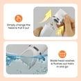 thumbnail image 4 of Jewyow Dog Hair Clippers, Dog Grooming Kit for Thick Hair, Low Noise Dog Shaver Clipper with 4 Comb Guides,  White, 4 of 9