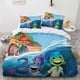 thumbnail image 4 of Disney-Juego de ropa de cama de dibujos animados, funda de edredón, funda de almohada, decoración de Anime, Kawaii, cama, Spead, dormitorio, regalo para niños, 4 of 5