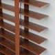 thumbnail image 1 of 2" Slats Indoor Wood Blinds - Blackout Venetian Shades For Windows 20"-64", Cordless Wooden Blinds For Living Room, 1 of 5
