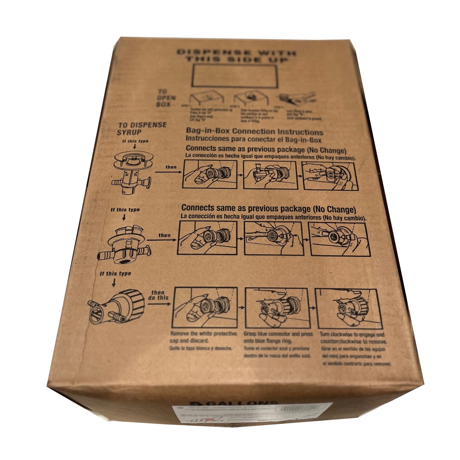 Squirt Syrup (5-gallon) Bag-in-Box