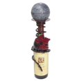thumbnail image 1 of Metrotex Designs 28589 Grapevine Iron Candle Holder Bottle Topper- Merlot Finish, 1 of 1