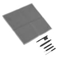 thumbnail image 4 of 6pcs  Amplifier Cleaning Tools with  Wax Loop Multifunction Brush Cleaner Kit for Earwax Removal, 4 of 7