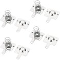 thumbnail image 1 of Fielect 50Pairs AA Battery Spring Plate AA Battery Positive Negative Conversion Spring Contact Nickeling Plate 13.5mmx11.5mm, 1 of 6