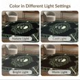 thumbnail image 7 of ODIKA Ghost Horror Vintage Spooky Border Scroll Gothic Skull Refined Structured for Dining Room, Under Table, Office, Non-Slip Chair-Friendly Floor, 7 of 7
