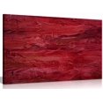 thumbnail image 4 of Abstract Red Modern Art Canvas Wall Art Picture Print (36x24in), 4 of 4