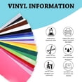 thumbnail image 2 of Láminas adhesivas de vinilo UCEC, 43 unidades, 22 colores, 14 x 30 cm, 2 of 7