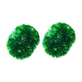 thumbnail image 3 of Almencla 2x Cheerleading Cheering Squad pompoms 6 Inches for Match Cheer Poms for School Dance Party Stage Performance Sports Green, 3 of 8