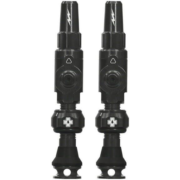 Muc-Off Big Bore Lite Tubeless Valve Stems - Small, 30mm, Black