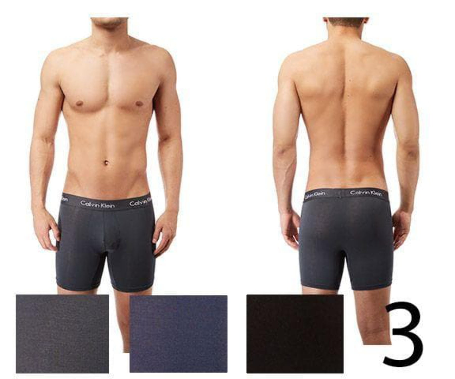 Calvin Klein NB1427-461 Body Modal Boxer Brief 3 Pack 