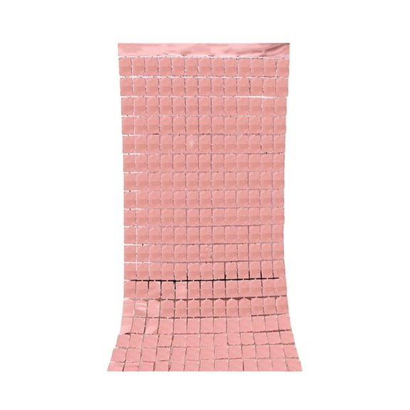 Party Decorations Promotion Sale! Nomeni Long Sequin Wall Square Glitter Curtain Back Glitter Wall Background Wedding Birthday Party Decoration, Home Decor Clearance Sale