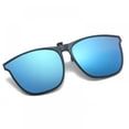 thumbnail image 2 of Polarized Clip on Sunglasses UV Protection Driving Clip on Glasses Flip Up Sunglass Clips for Glasses Colorful Flip Frame Glasses for Women Men Eyeglasses, 2 of 7