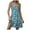 Sky Blue, variant on felwors Womens Summer Dresses 2025 V Neck Sleeveless Sundresses with Pockets Beach Vacation Clothes Floral/Plain Red, S