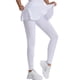 thumbnail image 4 of Falda deportiva plisada de color liso para mujer, cintura alta, que realza las caderas, falda pantalón para bádminton, 4 of 6