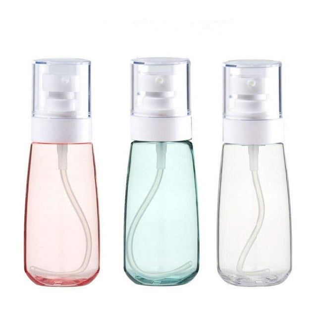 Plastic Empty Atomizer Recyclable Transparent Spray Bottle 5 3 Portable Travel Dispensing Bottle 100ml