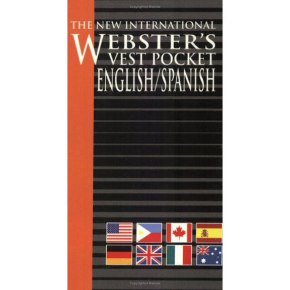 Pre-Owned Vest Pocket English/Spanish, The New International Webster's (English and Spanish Edition), 9781582792170, 1582792178, Paperback, Bilingual edition