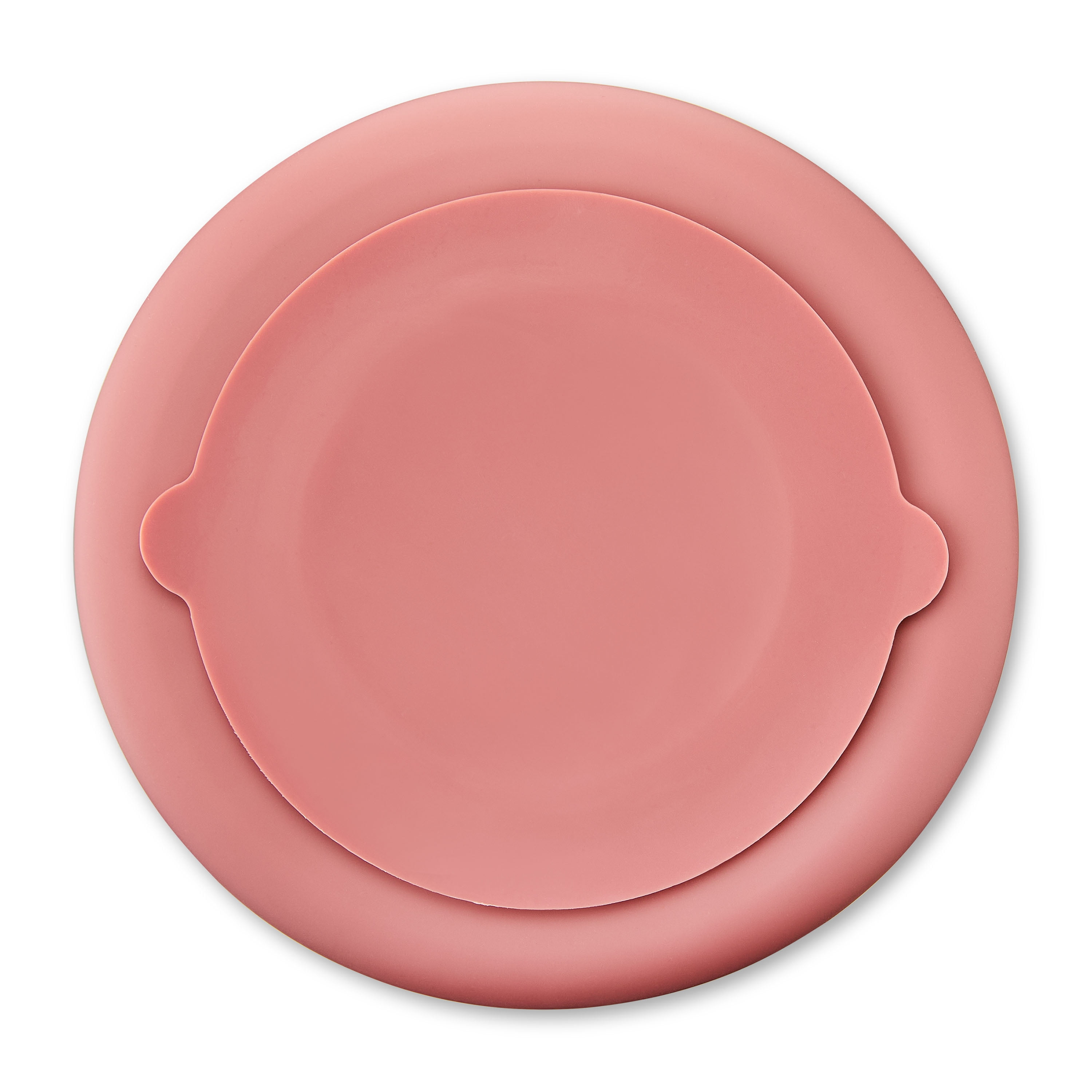 Vibrant Life Silicone Slow Feeder Bowl for Pets, Rose Fish
