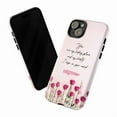 thumbnail image 4 of Pink Floral Touch Case, Dual Layer Phone Case with Psalm 119:114 Scripture for iPhone 11 12 13 14 15 16 Pro Max Mini Plus, Christian Bible Verse Protective Cover, 4 of 6