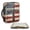 Cross American Flag, variant on Xoenoiee Cross American Flag Pattern Quilted Bible Cover for Women Men, Zippered Organizer Bag for Study Supplies Accessories Journals Church Carrying Book Carrying Case with Handle