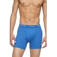 thumbnail image 3 of Men's Calvin Klein 3-Pack Cotton Classics Boxer Briefs Color: Medieval Blue Minnow Size: L, 3 of 4