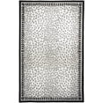 thumbnail image 2 of Safavieh Chelsea Doriane Bordered Wool Area Rug, White/Black, 8' x 10', 2 of 10