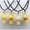 yellow jade, variant on 10pcs Wholesale Natural Stone Quartz Crystal Carved Mushroom Pendant Necklace-yellow jade