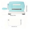 thumbnail image 3 of Portable Hand Crank Die Cutting and Embossing Machine for Paper Craft, 3 of 8