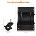 thumbnail image 7 of Kicctian 6000Lbs Capacity Car Wheel Dollies Set of 4, Industrial Vehicle Dollies with Brakes, Upgraded Material Handling for Cars, Trucks, Trailers, Motorcycles, Boats, Black, 7 of 7