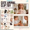 thumbnail image 2 of 4.3 Inch Animal Plush Toy – Portable Mini Soft Stuffed Animal Characters for Backpack Attachment,Bag Hanging Decor,Travel Companion, 2 of 6