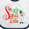 thumbnail image 4 of Inktastic Dear Santa I Can Explain Cute Snowman and Snowflakes Boys or Girls Baby Bib, 4 of 4