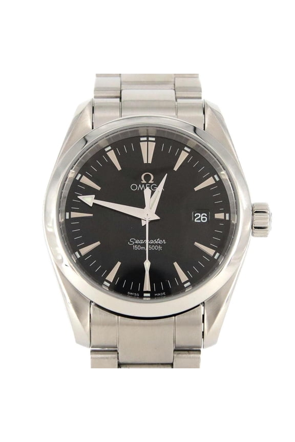 Pre-Owned Omega Seamaster Aqua Terra 2518.50 SS Quartz Watch