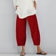 thumbnail image 3 of WILLBEST Pantalones Casuales para Mujer, de Uso Diario, de Color Sólido, con Cintura Elástica, Largos y Bolsillos Laterales para Un Estilo y Comodidad Sin Esfuerzo. Chica, 3 of 7